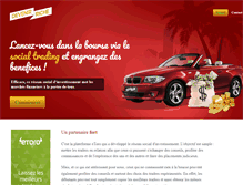 Tablet Screenshot of devenirriche.com